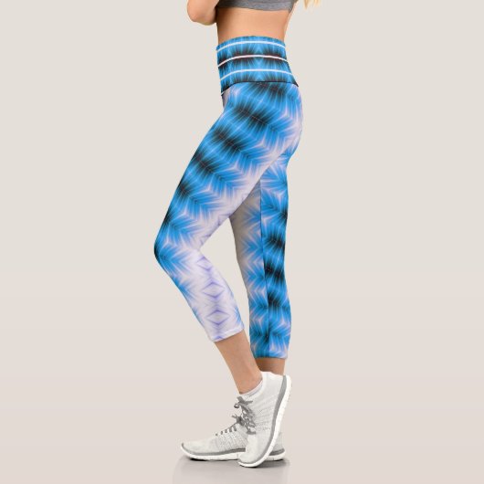 Meereswelle Capri Leggings (Links)
