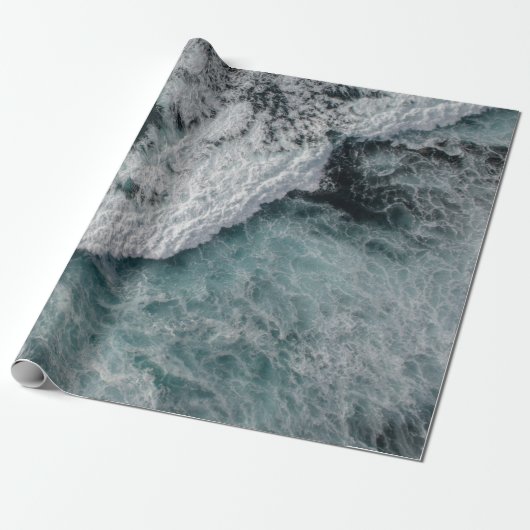 Meereswelle Geschenkpapier (Ungerollt)