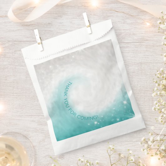 Meereswelle Geschenktütchen (Ausgeschnitten)