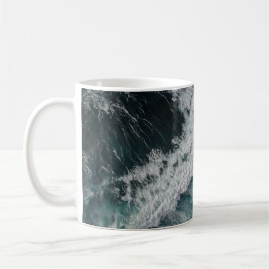 Meereswelle Kaffeetasse (Links)