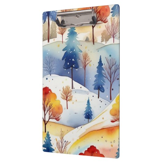 Meereswelle Multicolor Klemmbrett (Links)