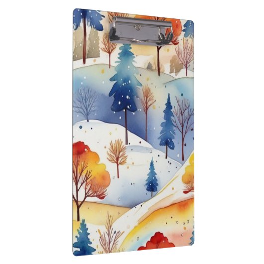 Meereswelle Multicolor Klemmbrett (Rechts)