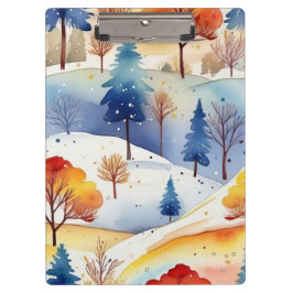 Meereswelle Multicolor Klemmbrett