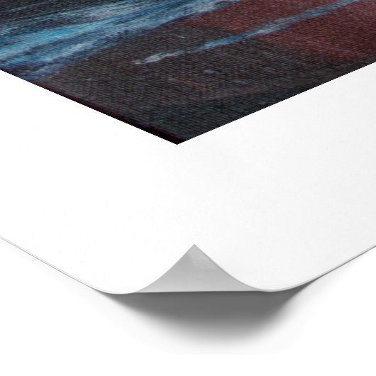 Meereswelle Poster (Ecke)