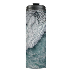 Meereswelle Thermosbecher