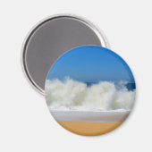 Meereswellen abstürzen magnet (Vorderseite/Rückseite)
