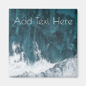 Meereswellen abstürzen magnet (Vorne)