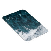 Meereswellen abstürzen magnet (Rechte Seite)