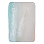 Meereswellen Badematte (Vorderseite Vertikal)