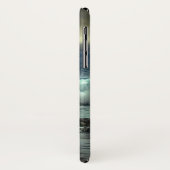 Meereswellen brechen zu Felsen ab Personalisieren Case-Mate iPhone Hülle (Hinten/Links)