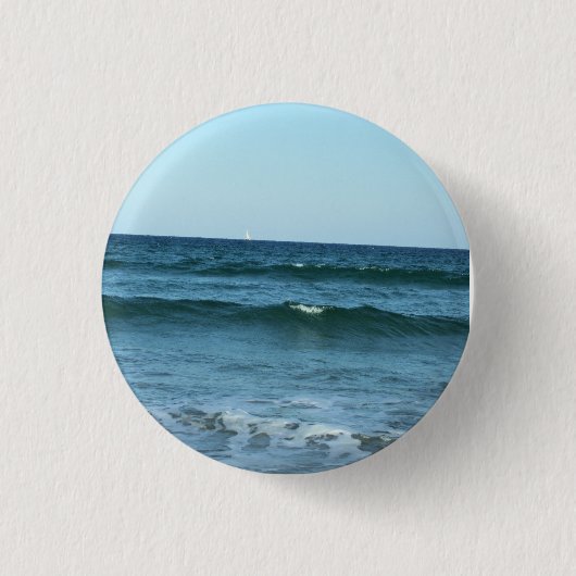 Meereswellen Button (Vorderseite)