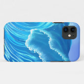 Meereswellen-Design - Wellenbrecher Case-Mate iPhone Hülle (Rückseite (Horizontal))