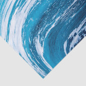 Meereswellen Entdeckungspapier für Tiefseegewässer Seidenpapier (Ausschnitt)