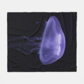 Meereswellen Fleecedecke (Vorderseite (Horizontal))