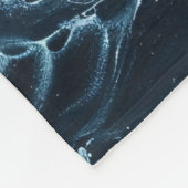 Meereswellen Fleecedecke (Ecke)
