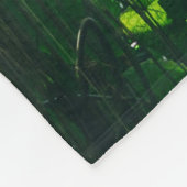 Meereswellen Fleecedecke (Ecke)