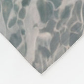 Meereswellen Fleecedecke (Ecke)