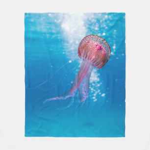 Meereswellen Fleecedecke