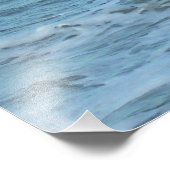Meereswellen Fotodruck (Ecke)