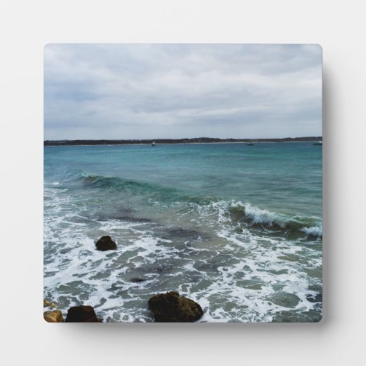 Meereswellen, Fotoplatte (Vorderseite)