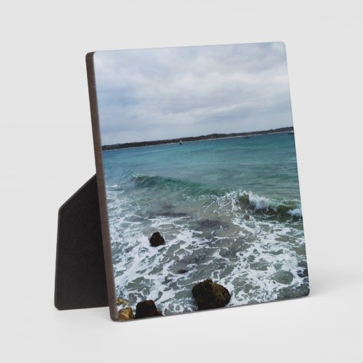 Meereswellen, Fotoplatte (Vorderseite)