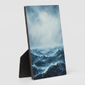 Meereswellen Fotoplatte (Seite)