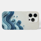 Meereswellen-Gehäuse Case-Mate iPhone Hülle (Rückseite (Horizontal))