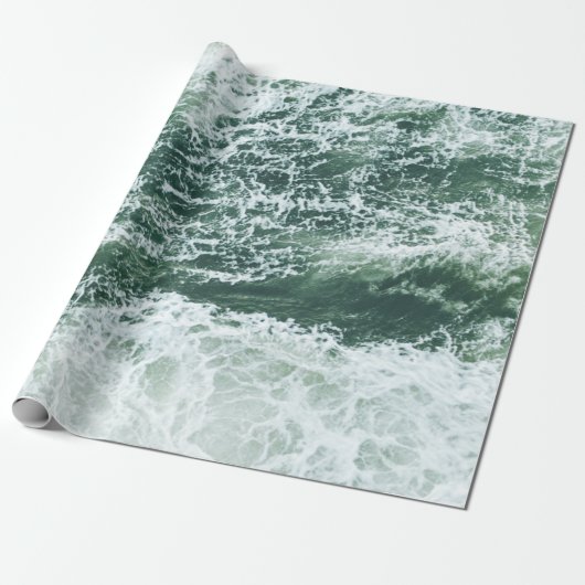 Meereswellen Geschenkpapier (Ungerollt)