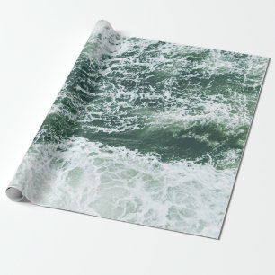MEERESWELLEN GESCHENKPAPIER