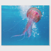 Meereswellen Geschenkpapier (Flach)