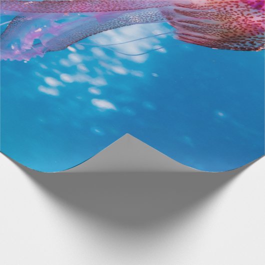 Meereswellen Geschenkpapier (Ecke)