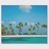 Meereswellen Geschenkpapier (Flach)