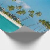 Meereswellen Geschenkpapier (Ecke)