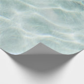 Meereswellen Geschenkpapier (Ecke)