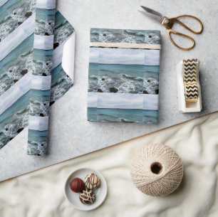 Meereswellen, Geschenkpapier