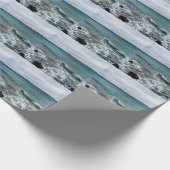 Meereswellen, Geschenkpapier (Ecke)