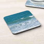 Meereswellen Getränkeuntersetzer (Linke Seite)