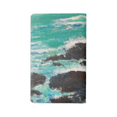 Meereswellen Großes Moleskine Notizbuch (Rückseite)