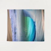 Meereswellen im Meer Wandteppich (Vorderseite (Horizontal))