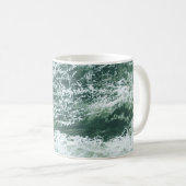 Meereswellen Kaffeetasse (VorderseiteRechts)