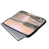 MEERESWELLEN LAPTOPSCHUTZHÜLLE (Vorne Knopf)