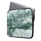 Meereswellen Laptopschutzhülle (Vorderseite Links)