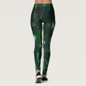 Meereswellen Leggings (Rückseite)