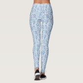 Meereswellen Leggings (Rückseite)