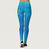 Meereswellen Leggings (Rückseite)