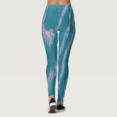 Meereswellen Leggings (Rückseite)