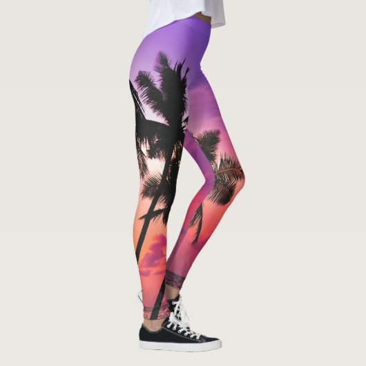 Meereswellen Leggings (Rechts)