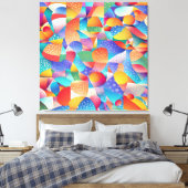 Meereswellen Leinwanddruck (Insitu (Schlafzimmer))