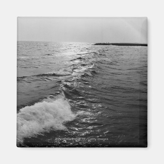 Meereswellen Magnet (Vorne)