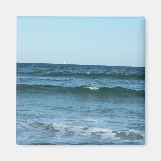 Meereswellen Magnet (Vorne)
